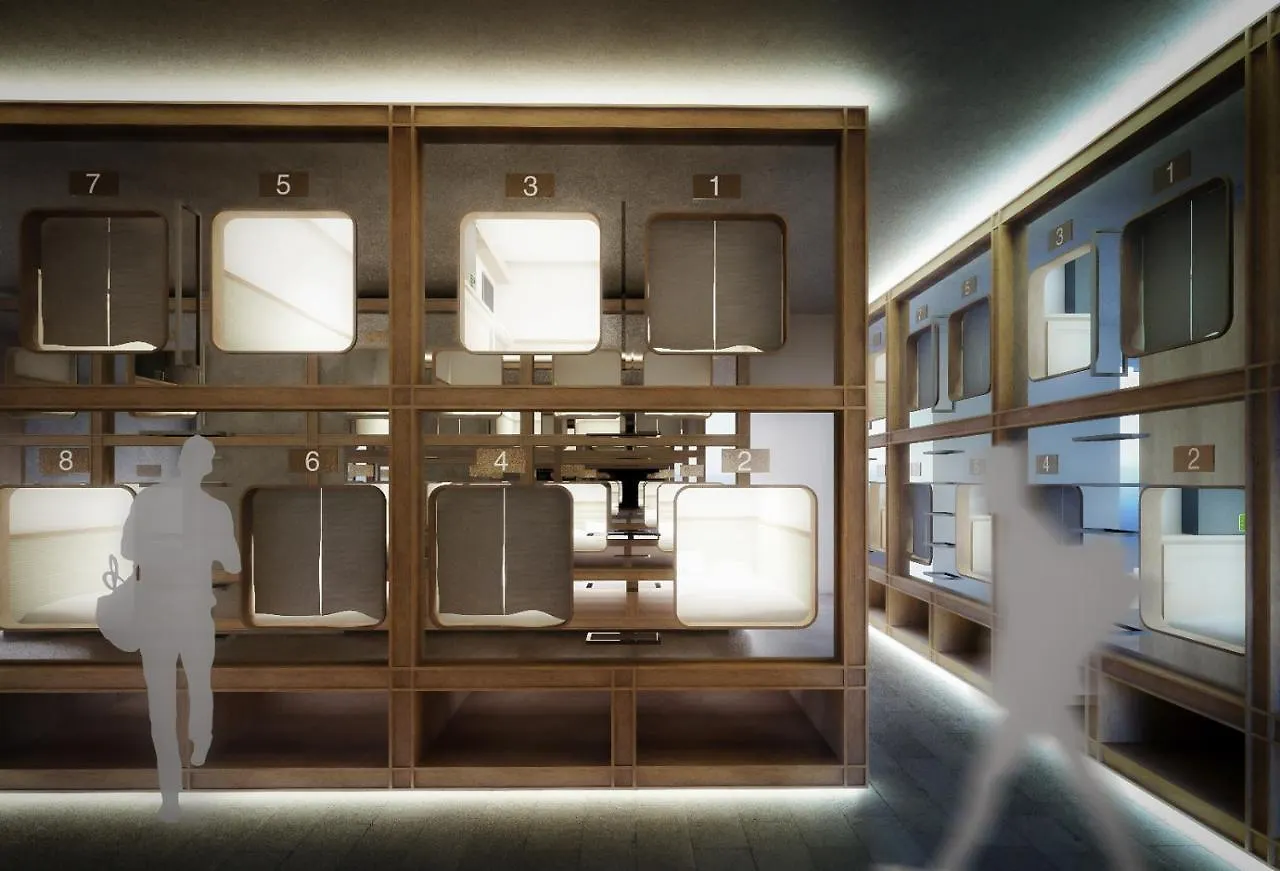 **  Hearts Capsule Hotel & Spa Hakata Fukuoka  Japan